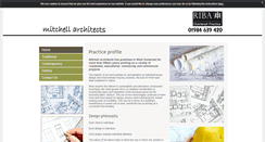 Desktop Screenshot of mitchell-architects.co.uk